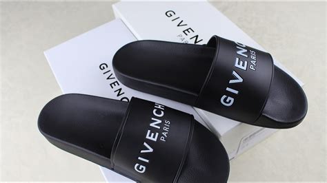 fake givenchy paris slides|givenchy slides on sale.